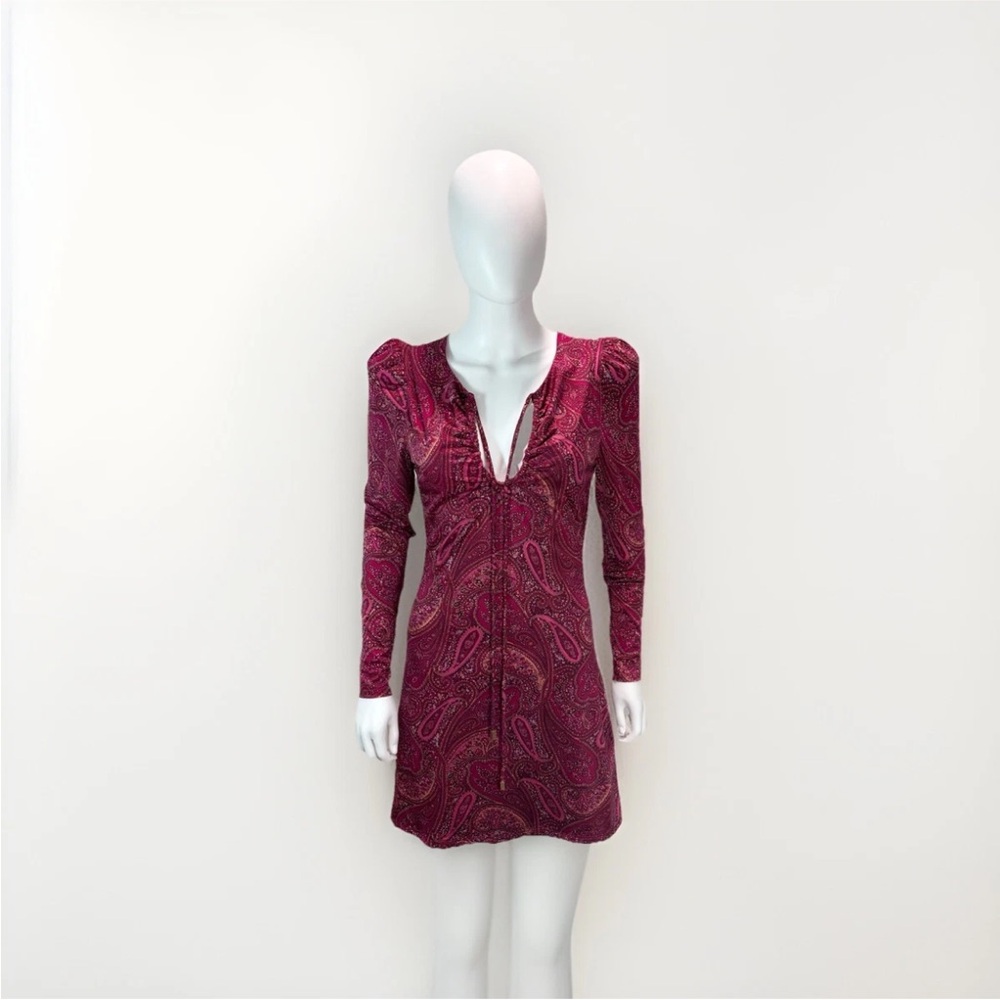 RACHEL Rachel Roy Pink Long Sleeve Dress